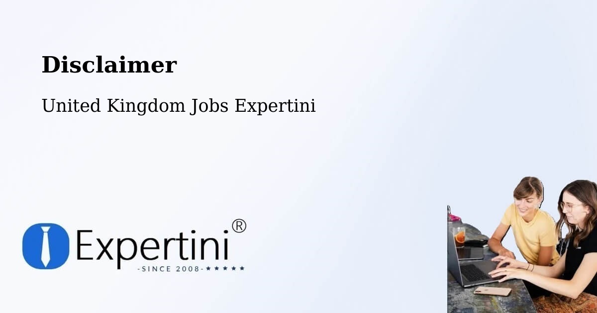 Disclaimer – Devon - United Kingdom Jobs Expertini