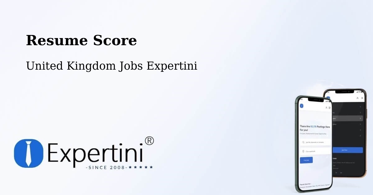 Resume Score & Job Description Match Tool – Devon - United Kingdom Jobs Expertini